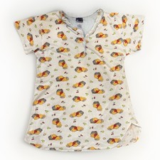 Vintage Disney Winnie the Pooh 100 Acre Women's Cotton Nightgown Large