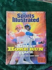 Sports Illustrated Commemorative Issue "The Greatest HR Race" Sosa & McGwire