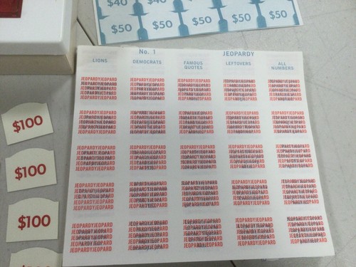 Milton Bradley Vintage Game Jeopardy New Ninth Edition 1972 - Picture 9 of 17