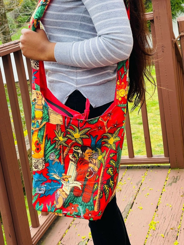 Tote Bag For Woman Frida Kahlo Market Bag Gift For Her.