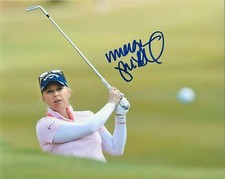 LPGA GOLFER MORGAN PRESSEL HAND SIGNED 8x10 PHOTO A w/COA WOMEN'S GOLF PROOF 