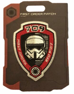 New Disney Parks - Star Wars Galaxy's Edge - First Order Patch 709 Red ...
