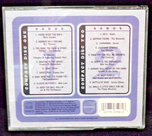 1996 Dominion 60's Pop THOSE WERE THE DAYS 2 CD's Various Artists - 20 Songs - Picture 7 of 8