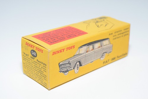Dinky Toys 548 - Boîte Vide D'Origine - Fiat 1800 Familiale - Collection