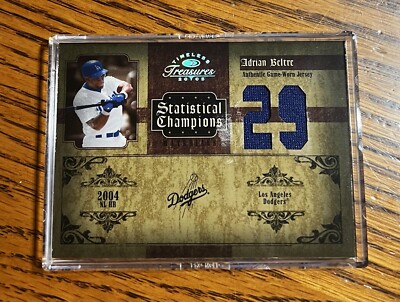2005 Timeless Treasures Adrian Beltre 29 Jersey 20/29
