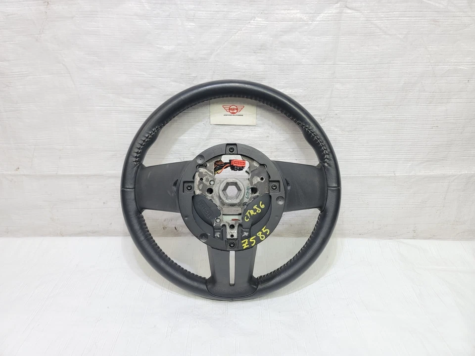 Ford Mustang 2010-2014 cuero negro volante radio controles de crucero OEM Foto 3 de 4