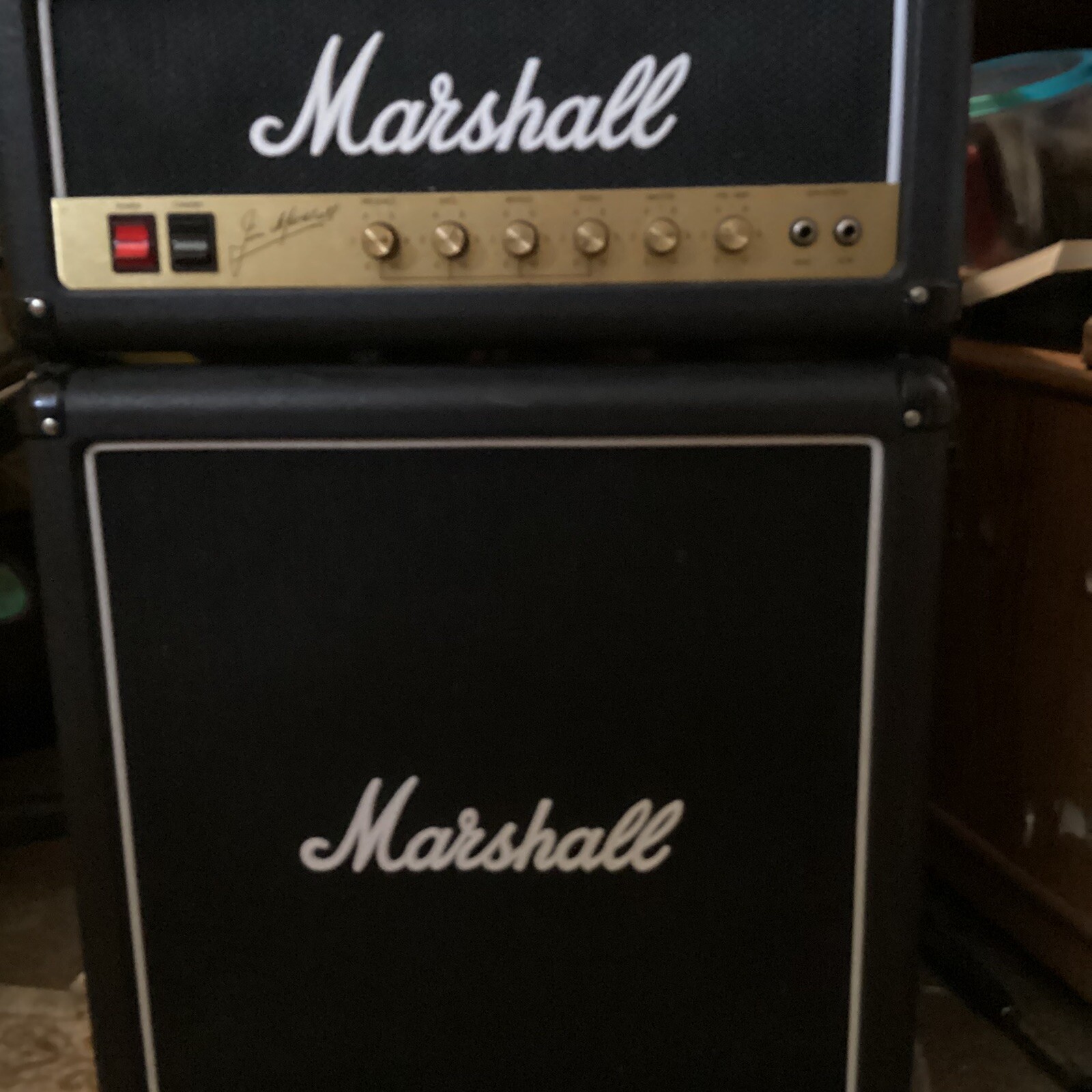 Wa281 Marshall マーシャル アンプ型冷蔵庫 MF－110－XMC