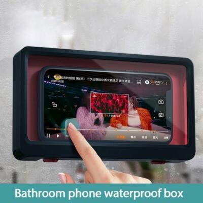 Wall Mounted Phone Box Waterproof Touch Screen Case Mobile - Main Image