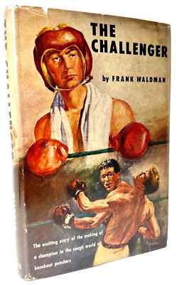 The Challenger, Frank Waldman, 1955 1st 1st HCDJ in Mylar - Boxing - Very good