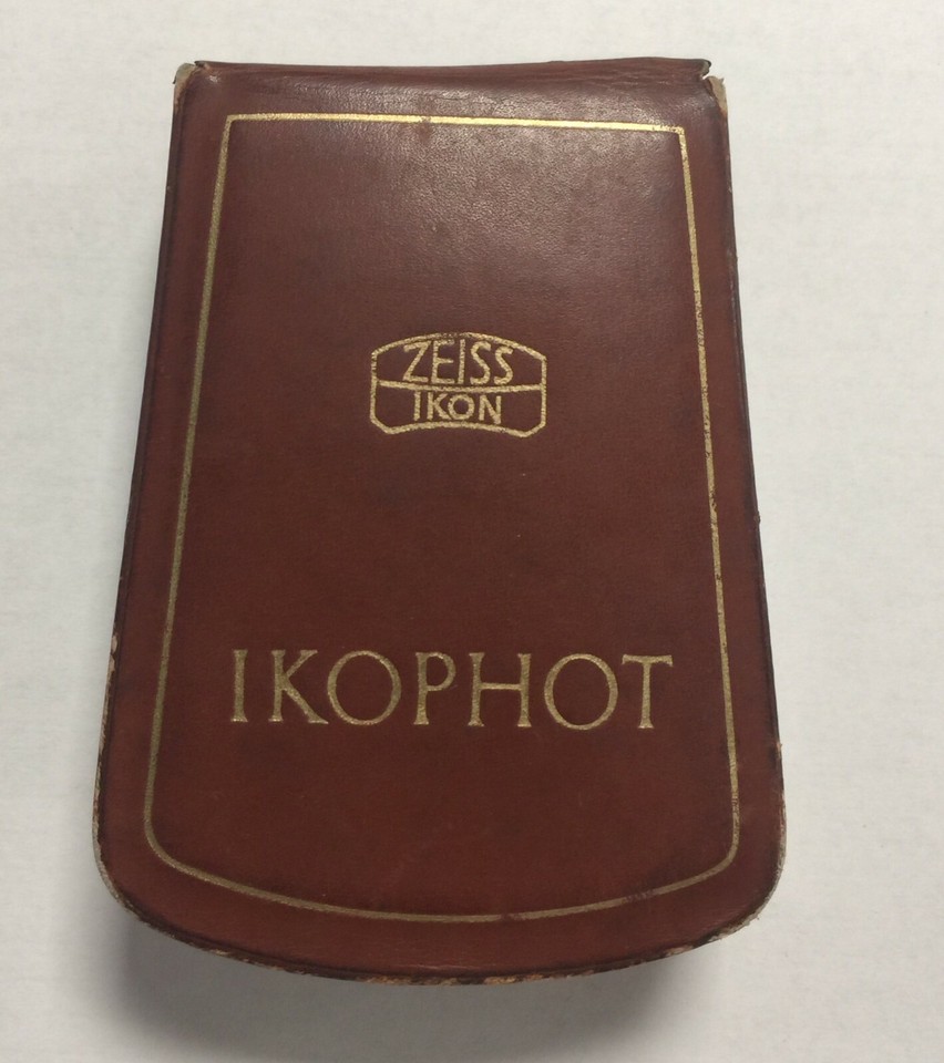Lot Zeiss Ikon Ikophot Lightmeter Exposure Light Meter with