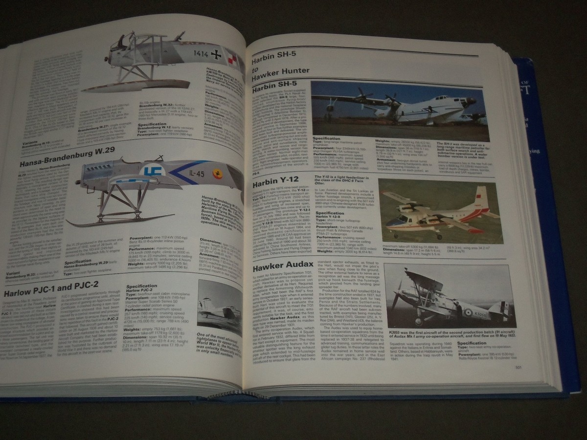 1997 THE COMPLETE ENCYCLOPEDIA OF WORLD AIRCRAFT BOOK BY DAVID