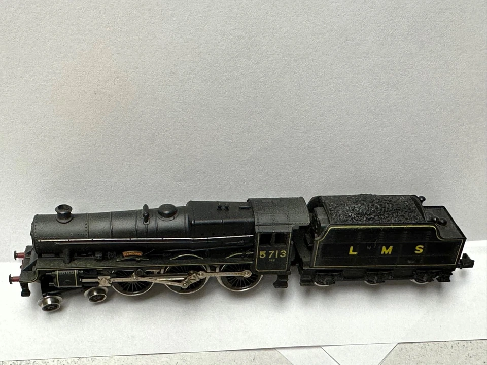 Масштаб N Peco NL-21 класса 5XP 'Jubilee' 4-6-0 в LMS черный не org коробка B - Изображение 3 из 4