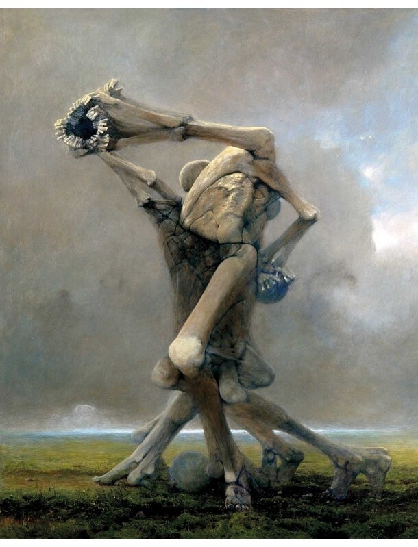 Original Poster by Zdzislaw Beksinski 144# | eBay
