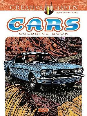 Creative Haven Cars Coloring Book by Tim Foley (Paperback, 2018)