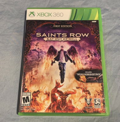 Saints Row: Gat Out of Hell (Microsoft Xbox 360) Backward