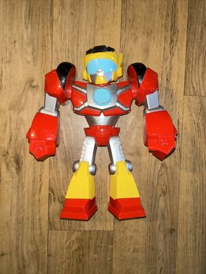 Transformers Rescue Bots Academy Mega Mighties Hot Shot 10-inch Action Figure