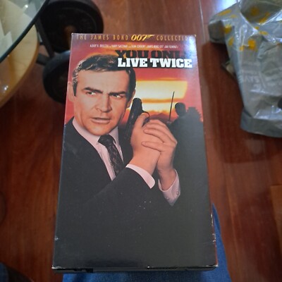 The James Bond 007 Collection You Only Live Twice VHS Movie Sean