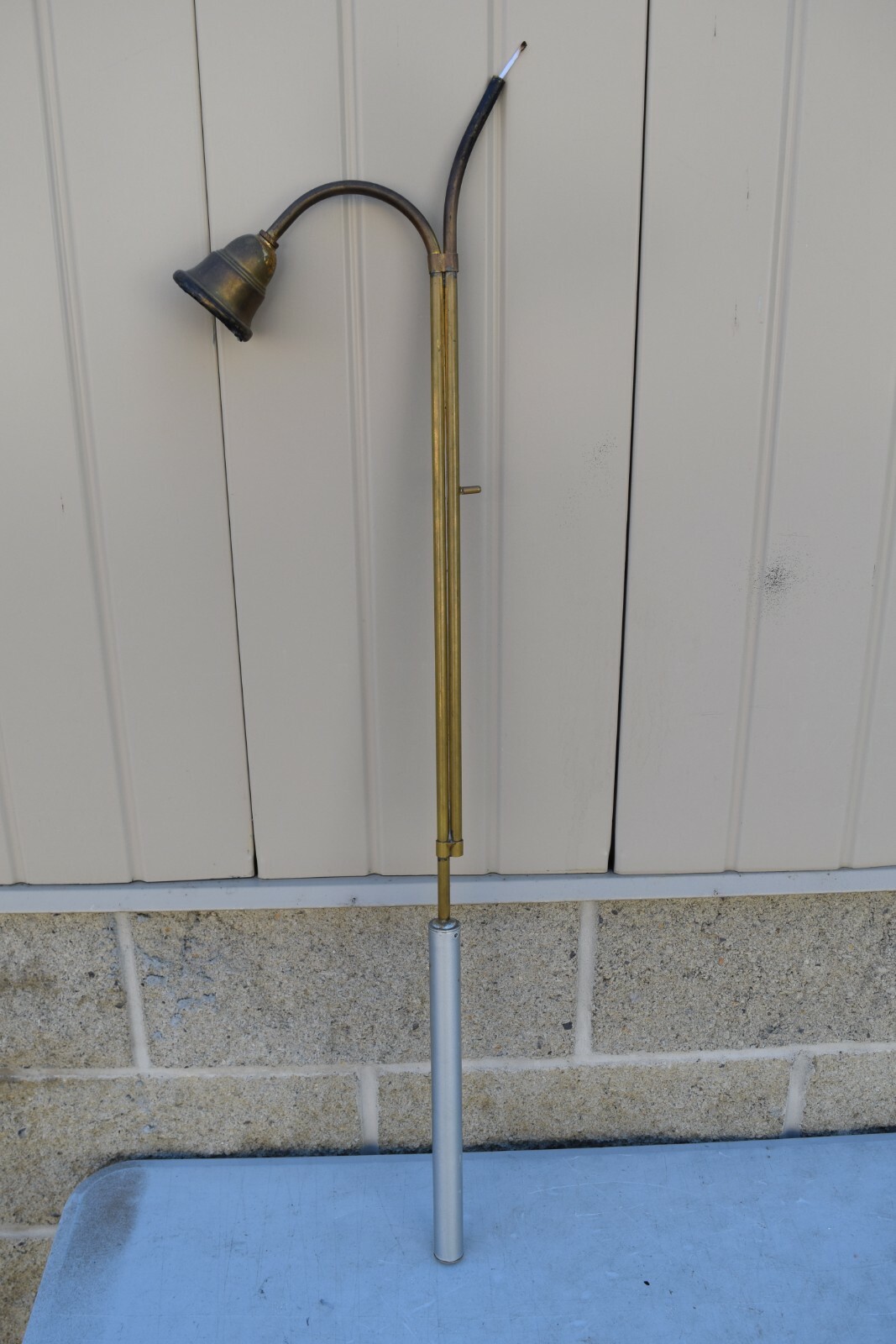 + Nice Old Candle Lighter/Snuffer, 36" ht. + (CU516)