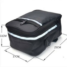 Wasserfest Gepäcktasche Tasche Fahrrad Hinten Sitz Vorne Strahl Sattel Package