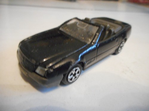 Voiture Miniature Majorette Mercedes 500 SL échelle 1/58 – Modèle Occasion, Collection