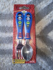 NEW Zak Designs Easy Grip Flatware, Children's Spoon and Fork - Ryan's World