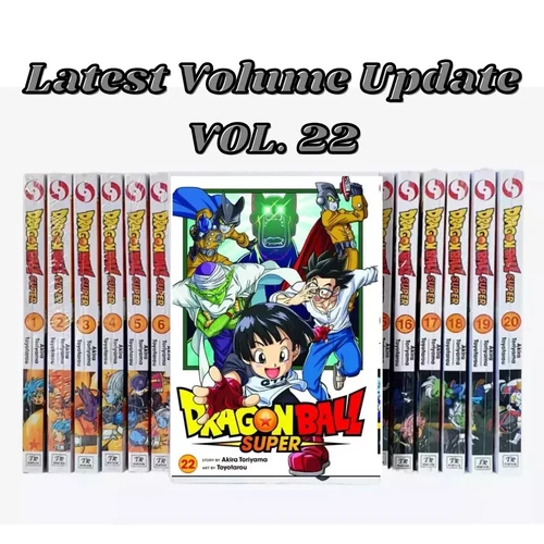 Dragon Ball Versión Super Inglés Manga Cómic Akira Toriyama Volumen 1-22 Nuevo Set