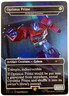 MTG Optimus Prime Darksteel Colossus *BORDERLESS FOIL* Secret Lair 1081 NM