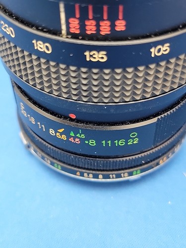 Vivitar 90-230mm 1:4.5 Close Focusing Auto Zoom With Sun Shade As Seen - Picture 10 of 17