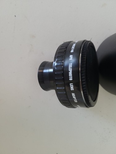 Spiratone 400mm f/6.3 Sharpshooter Telephoto Lens M-42 mount and Tripod Collar - Picture 6 of 6