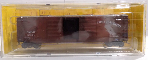 Coche de caja Kadee escala HO Gulf Mobile & Ohio Road #54224 50' PS1 #6719 | Condition: Used