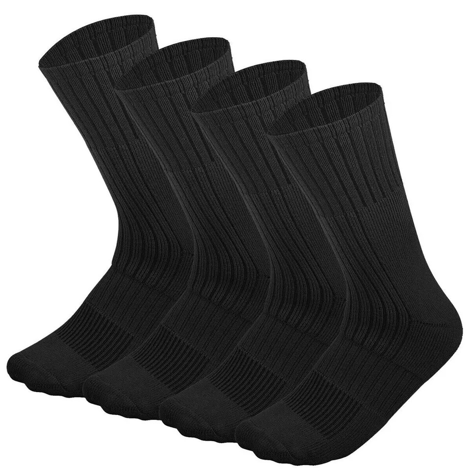 S Army Military Boot Socks Combat Trekking Hiking Size 10-13 ,13-15  4 Pairs