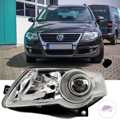 für VW Passat 3C 05-10 Scheinwerfer H7/H7 Links Klarglas Motor für Hella System