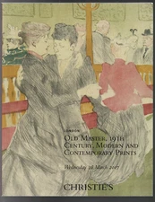 PRINTS Modern Contemporary CHRISTIE'S 2007 London Old Masters 19th Century