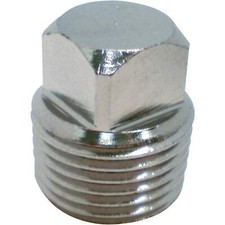 Seachoice Garboard Drain Plug Only 1/2" Chrome 50-18741 S25