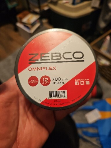 Zebco OmniFlex Monofilament Fishing Line 12 LB 700 YDS (3x) 2100ft
