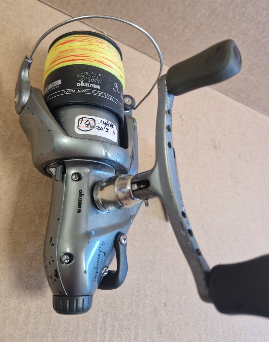 Vintage okuma interceptor IBF 50 fishing reel UK