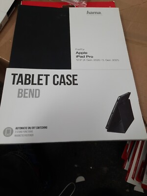 Hama Tablet Tasche Cover Hülle Case Bend Apple iPad Pro 12,9  (2. 2020   4 2022)