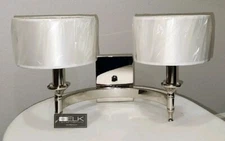 Elk Home Pembroke 2 Light Wall Sconce/Transitional Style w/ Luxe/Glam & Art Deco