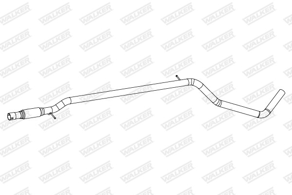 Walker Abgasrohr Auspuff Passend FüR Fiat Panda 312 1.2 312_ 10861-image