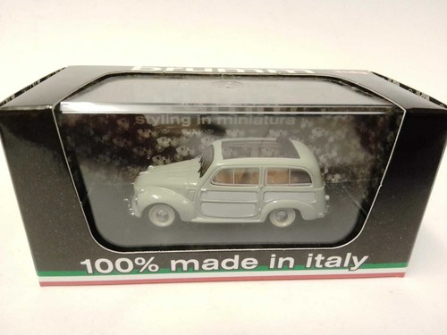 Brumm Fiat 500C Belvedere aperta verde - grigio chiaro 1951 1/43 R028-01