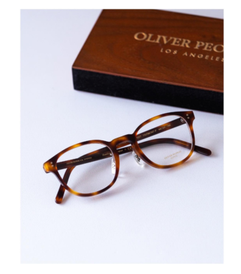 OLIVER PEOPLES Fairmont 45mm Optical in Dark Mahogany RARE FIND