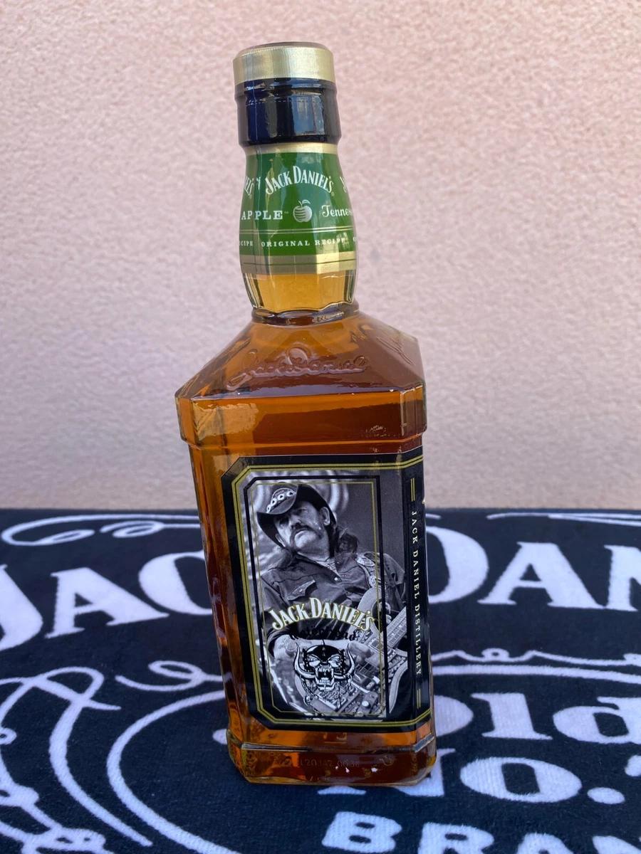 Bouteille de whisky Jack Daniel's avec verre (Orange