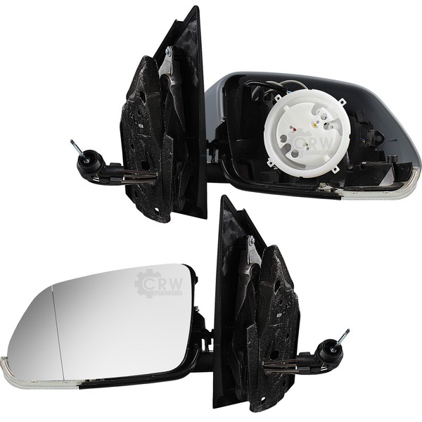 AußEnspiegel Set FüR VW Polo Typ 9N3 05-09 Rechts & Links Satz-image