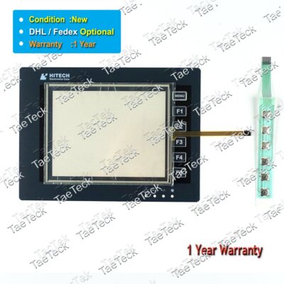 Touch Screen for HITECH PWS6600C PWS6600C-P+ Overlay + Membrane Keypad Button #