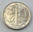 1945-S San Francisco Mint Walking Liberty 90% Silver Half Dollar