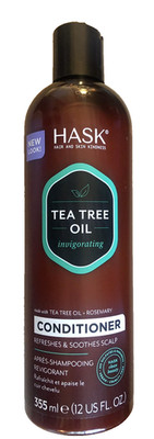 HASK TEA TREE & ROSEMARY OIL Invigorating Scalp Care Conditioner  12 fl oz