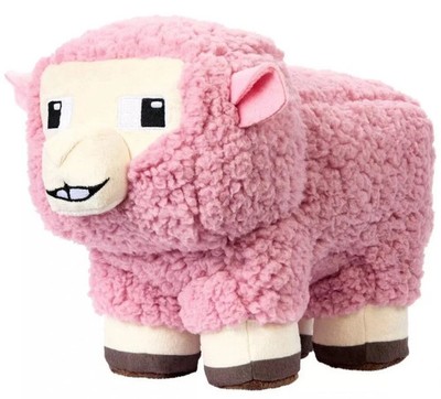 Minecraft Film Plüsch Rosa Schaf Plüsch 20 cm Neu Mit Etikett