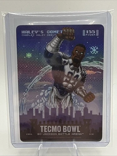 Haley’s Comet Tecmo Bowl Bo Jackson Battle Arena 125 Ice Skyline S301