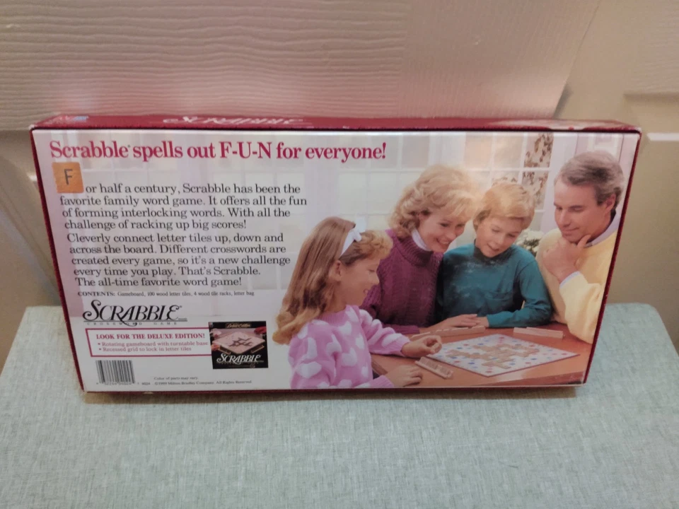 5 Vintage Hasbro Board Games Bundle - Battleship Clue Parcheesi Scrabble & Sorry - Image 3 of 4