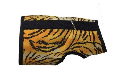 Kitty Holster Tiger Print Cat Harness Comfortable Safe Adjustable Walking Vest